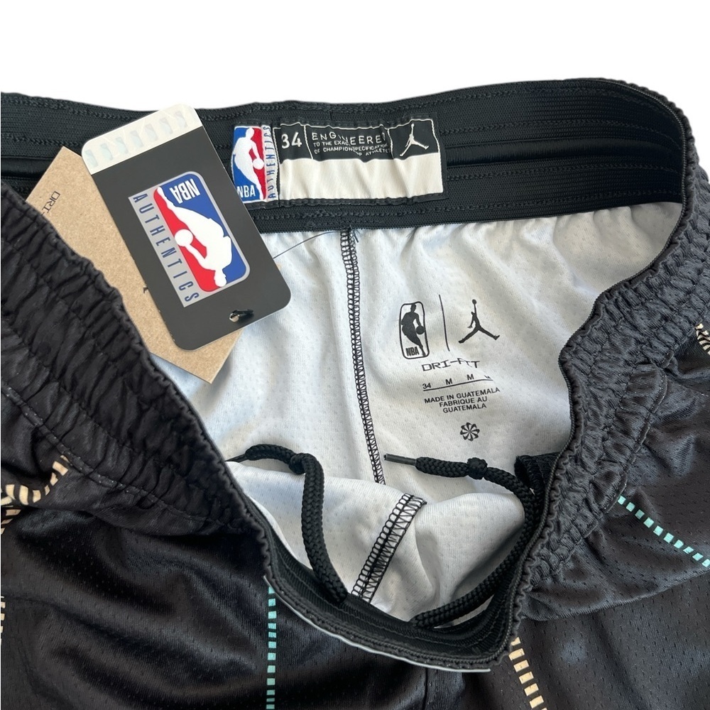 Charlotte Hornets NBA Jordan City Edition Swingman Shorts Size 34 Medium - Picture 4 of 6